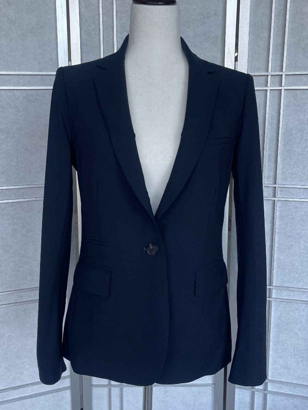 Veronica Beard Navy Classic Dickey Jacket sz 4